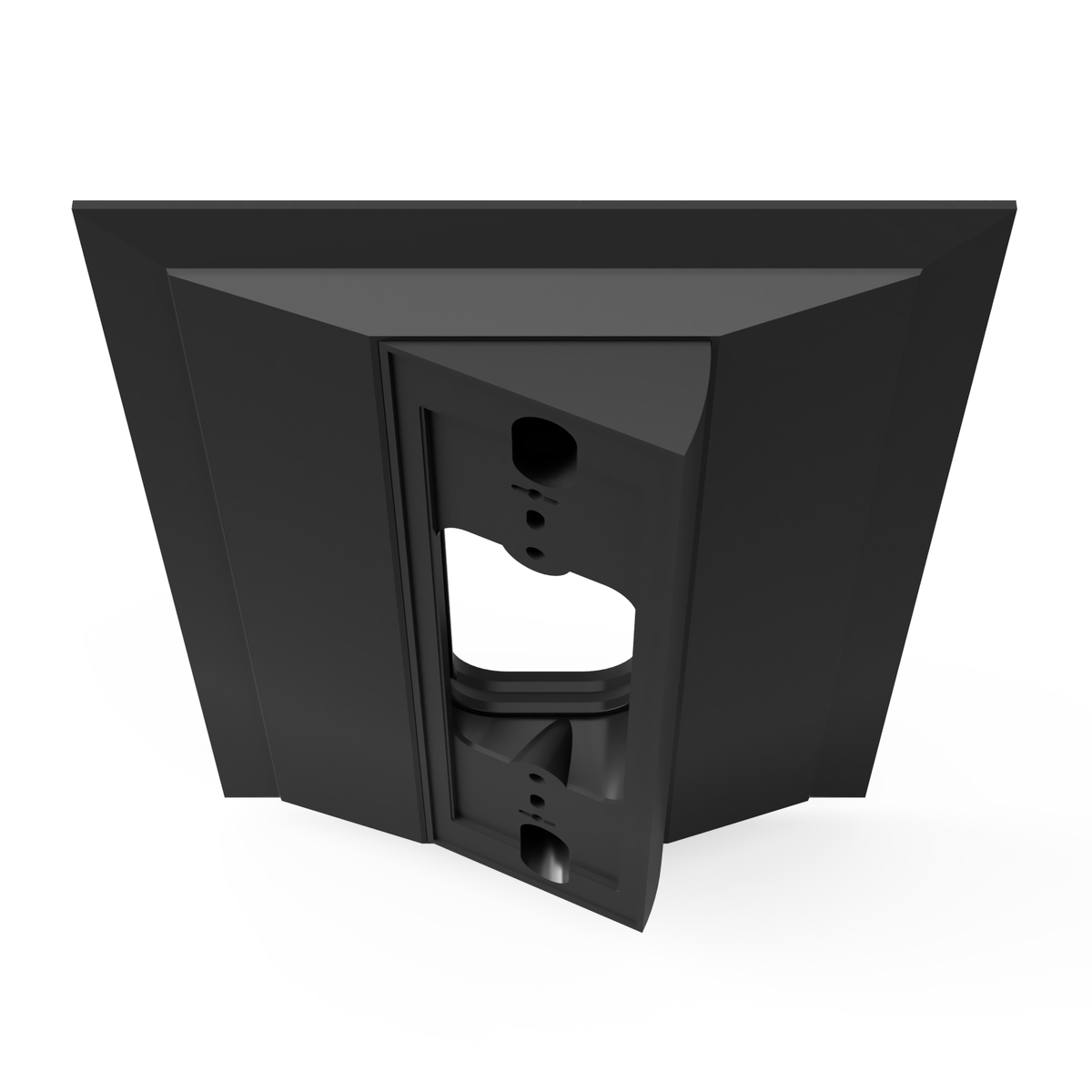 6.5” x 4.75” NuTone / M&S 25° Intercom Retrofit Adapter for Ring Battery Doorbell Pro & Plus (2nd Gen)