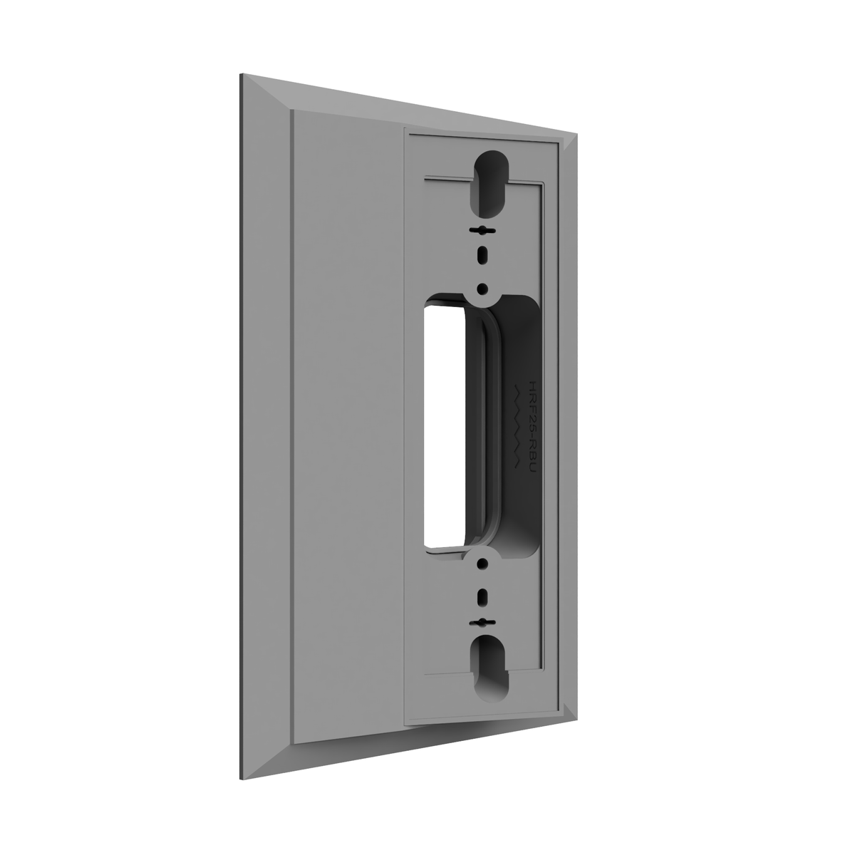 6.5” x 4.75” NuTone / M&S 25° Intercom Retrofit Adapter for Ring Battery Doorbell Pro & Plus (2nd Gen)