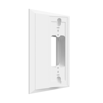 6.5” x 4.75” NuTone / M&S 25° Intercom Retrofit Adapter for Ring Battery Doorbell Pro & Plus (2nd Gen)