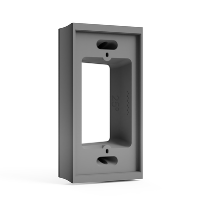 25° Reversible Corner Mount for Ring Wired Doorbell 4K Elite (5DFYA7) - PoE & Single-Gang