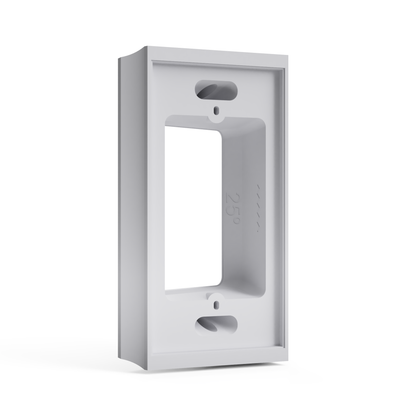25° Reversible Corner Mount for Ring Wired Doorbell 4K Elite (5DFYA7) - PoE & Single-Gang
