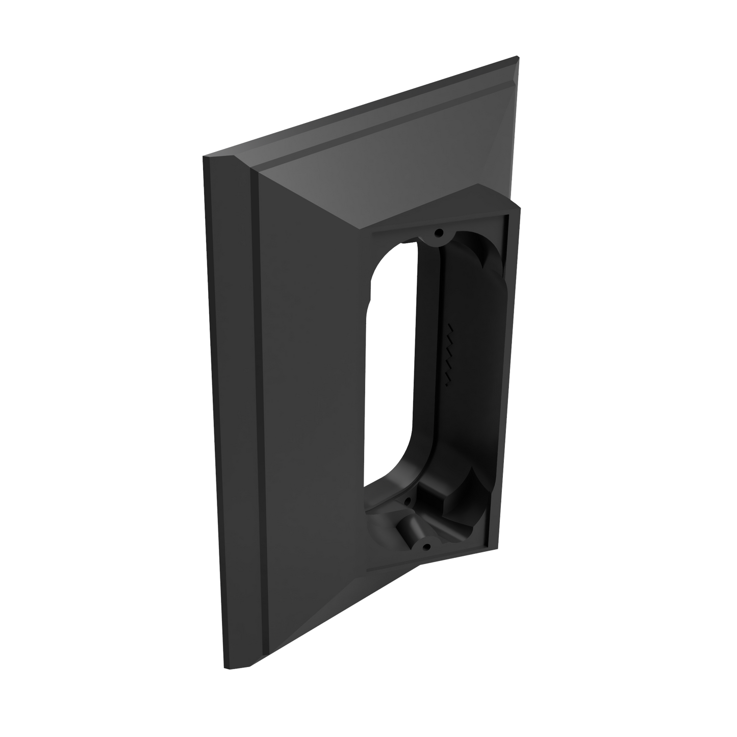 25° Angled Intercom Adapter for Ring Wired Doorbell Plus (1st Gen) — NuTone & M&S — Hidden Screws