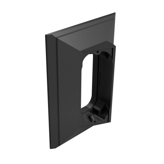 25° Angled Intercom Adapter for Ring Wired Doorbell Plus (1st Gen) — NuTone & M&S — Hidden Screws