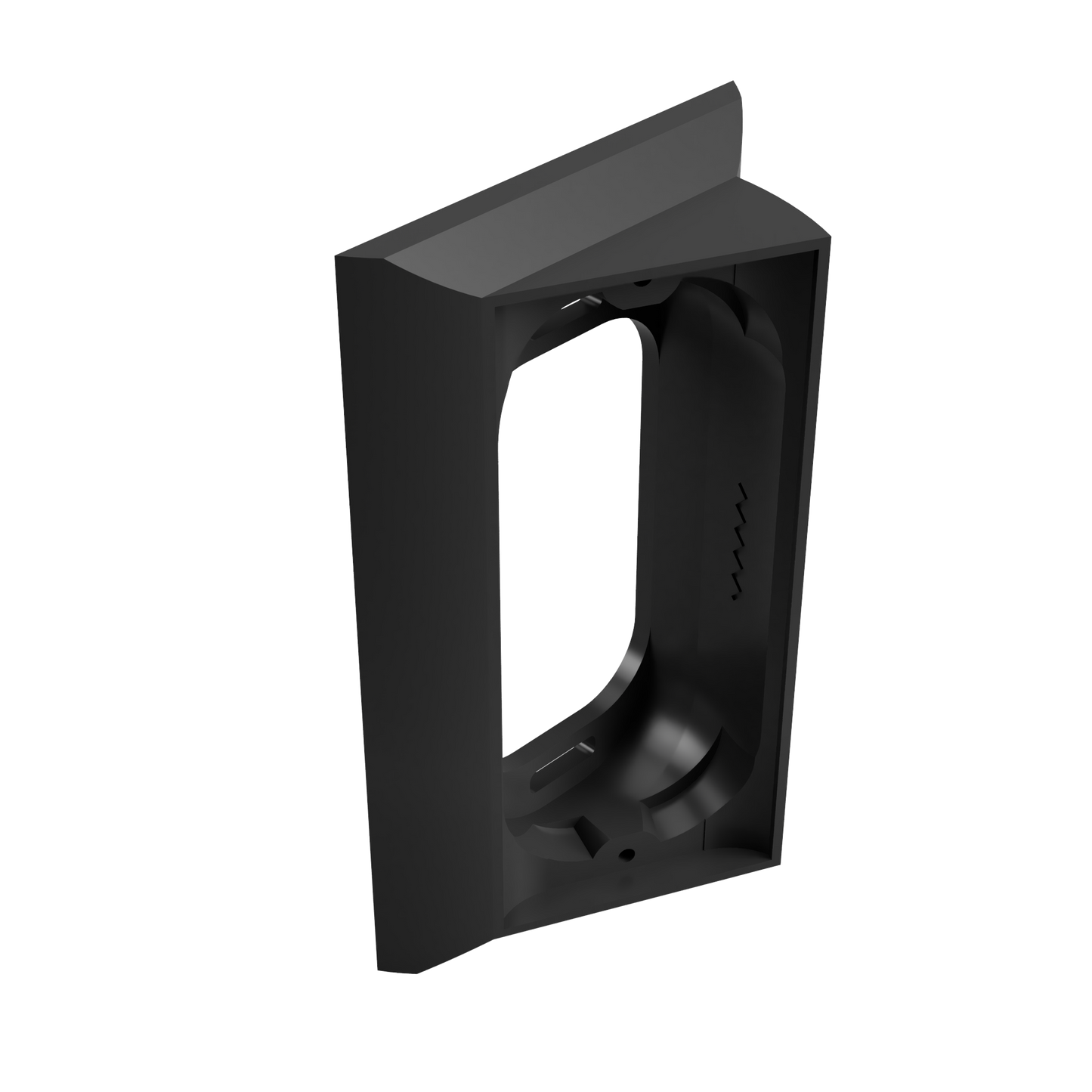 25° Angled Wall Plate Adapter for Ring Wired Doorbell Pro (2nd Gen) (Pro 2) — Reversible Left/Right — Not Retinal 4K