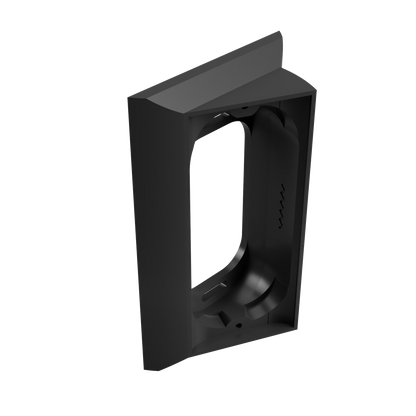 25° Angled Wall Plate Adapter for Ring Wired Doorbell Pro (2nd Gen) (Pro 2) — Reversible Left/Right — Not Retinal 4K