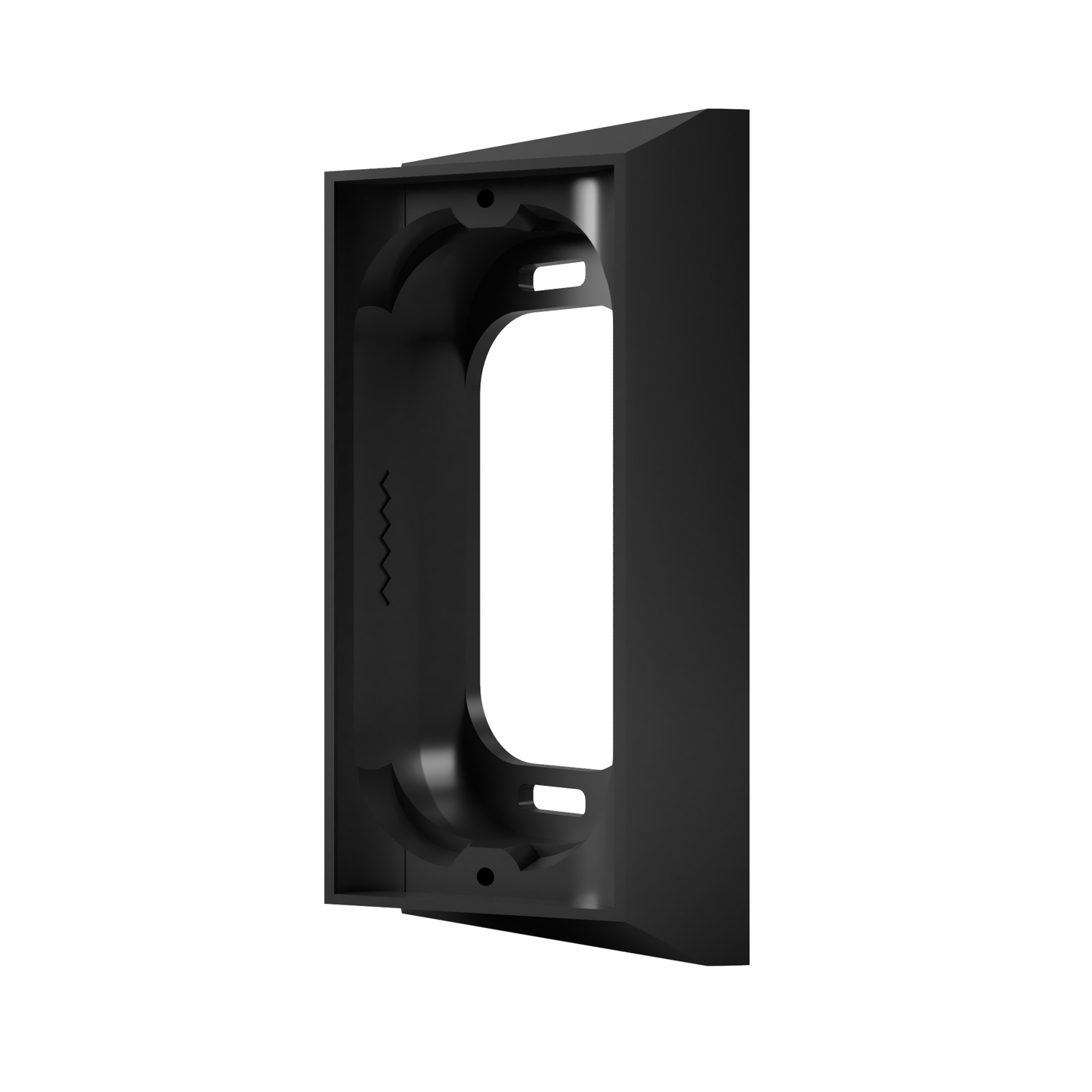 25° Angled Wall Plate Adapter for Ring Wired Doorbell Pro (2nd Gen) (Pro 2) — Reversible Left/Right — Not Retinal 4K