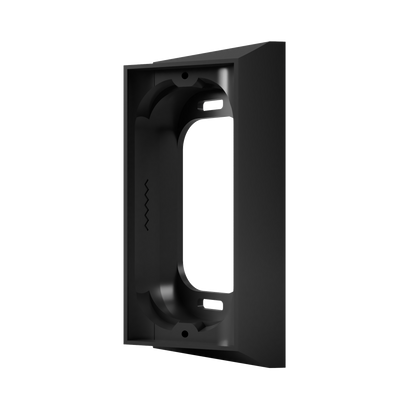 25° Angled Wall Plate Adapter for Ring Wired Doorbell Pro (2nd Gen) (Pro 2) — Reversible Left/Right — Not Retinal 4K
