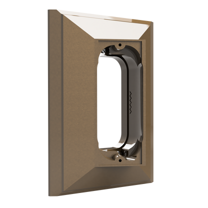25° Angled Intercom Adapter for Ring Wired Doorbell Pro (2nd Gen) — NuTone & M&S — Hidden Screws (Copy)