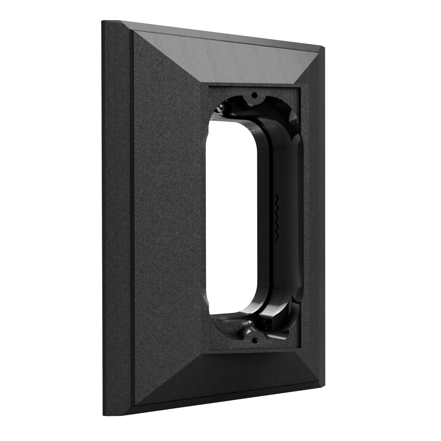 25° Angled Intercom Adapter for Ring Wired Doorbell Plus (1st Gen) — NuTone & M&S — Hidden Screws