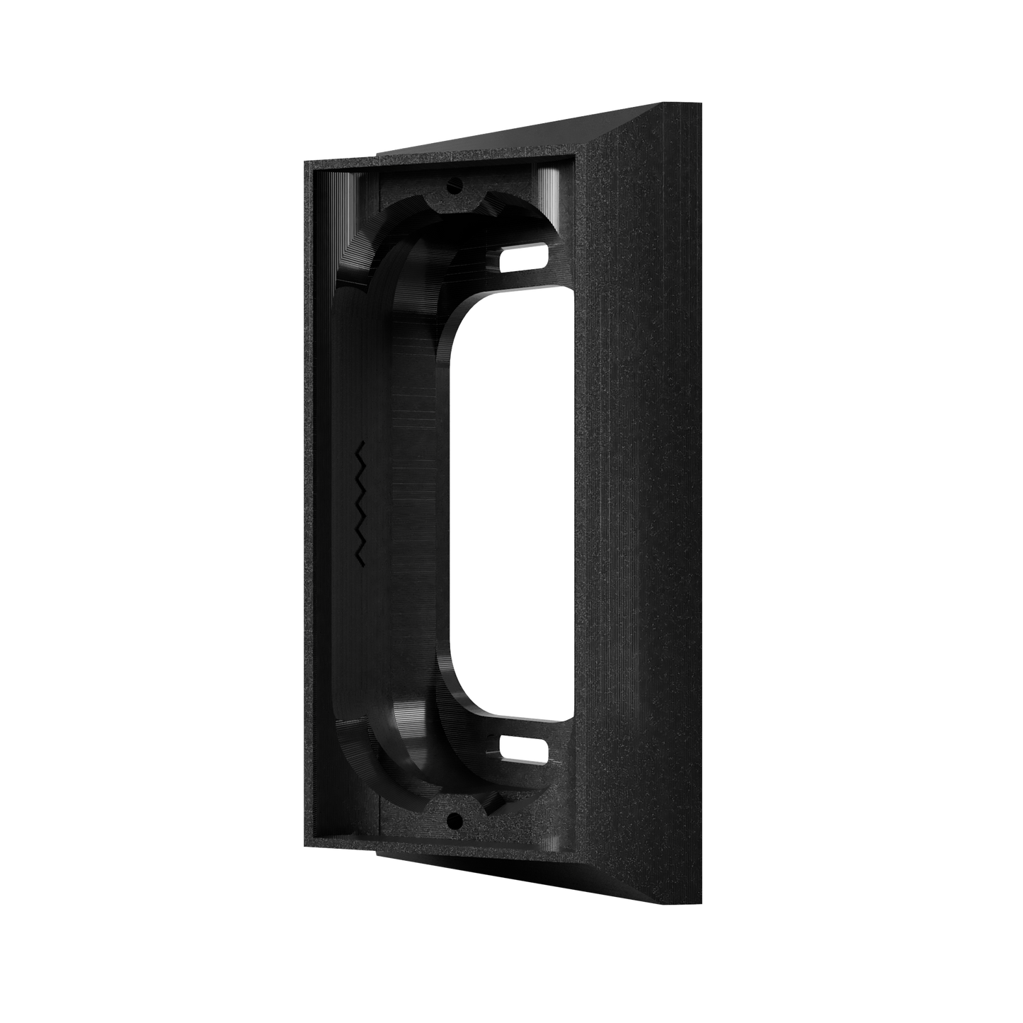 25° Angled Wall Plate Adapter for Ring Wired Doorbell Pro (2nd Gen) (Pro 2) — Reversible Left/Right — Not Retinal 4K