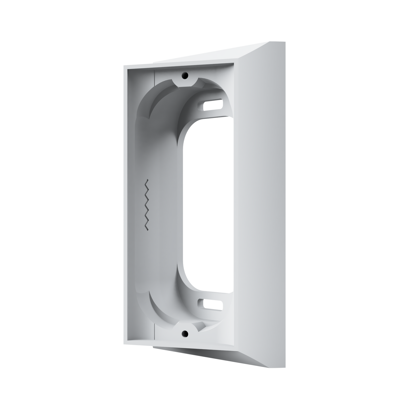 25° Angled Wall Plate Adapter for Ring Wired Doorbell Pro (2nd Gen) (Pro 2) — Reversible Left/Right — Not Retinal 4K