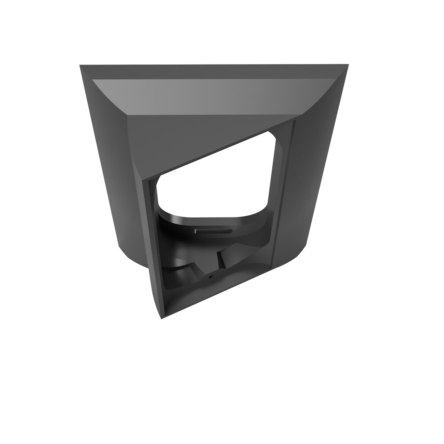 25° Angled Wall Plate Adapter for Ring Wired Doorbell Pro (2nd Gen) (Pro 2) — Reversible Left/Right — Not Retinal 4K