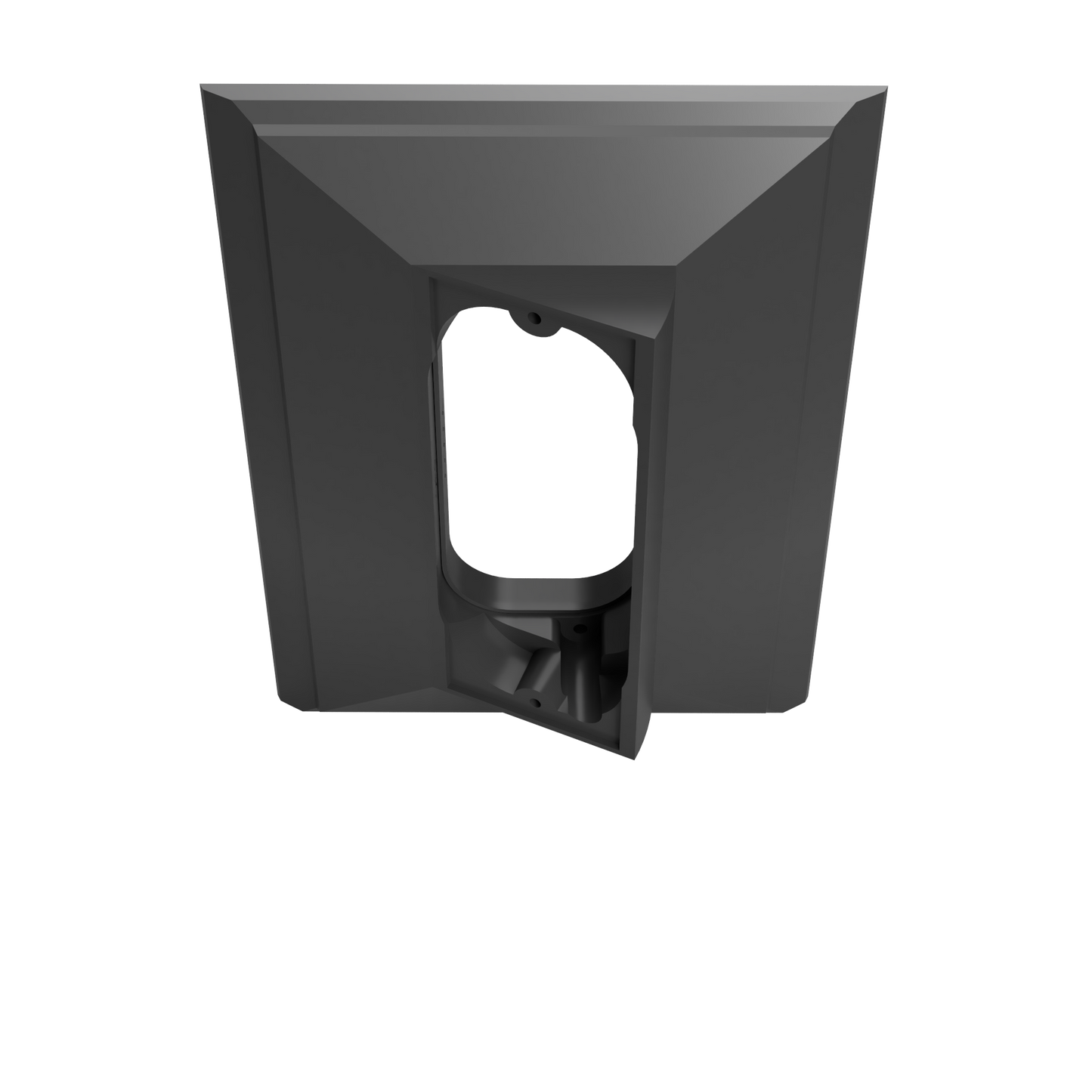 25° Angled Intercom Adapter for Ring Wired Doorbell Plus (1st Gen) — NuTone & M&S — Hidden Screws