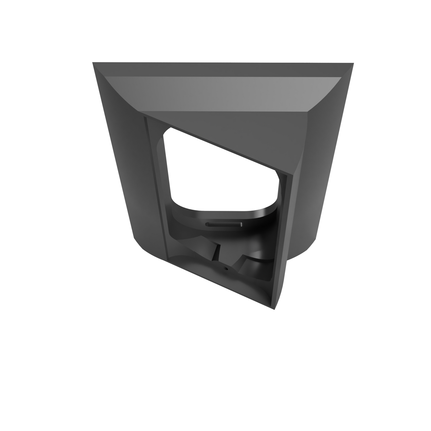 25° Angled Wall Plate Adapter for Ring Wired Doorbell Pro (2nd Gen) (Pro 2) — Reversible Left/Right — Not Retinal 4K