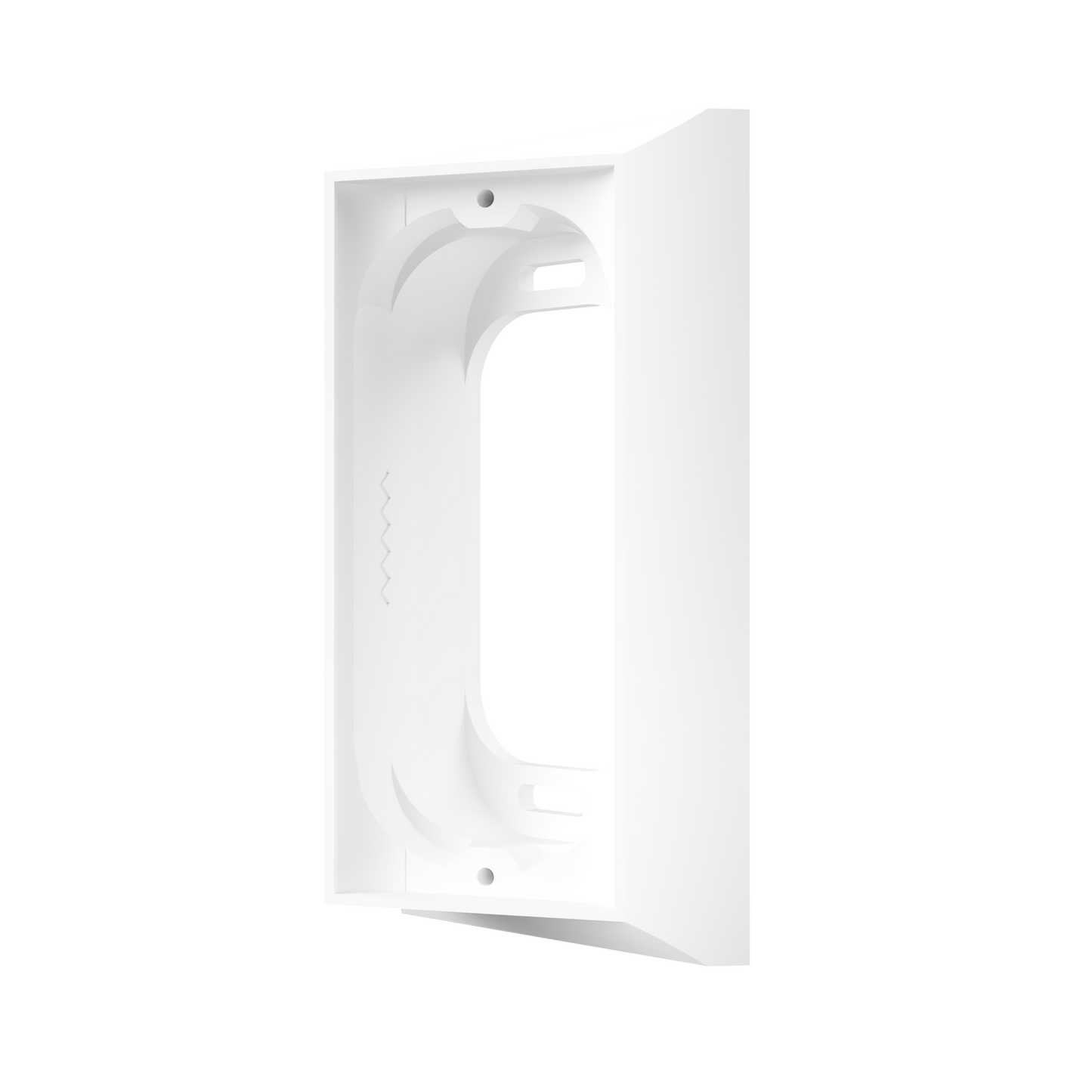 25° Angled Wall Plate Adapter for Ring Wired Doorbell Pro (2nd Gen) (Pro 2) — Reversible Left/Right — Not Retinal 4K